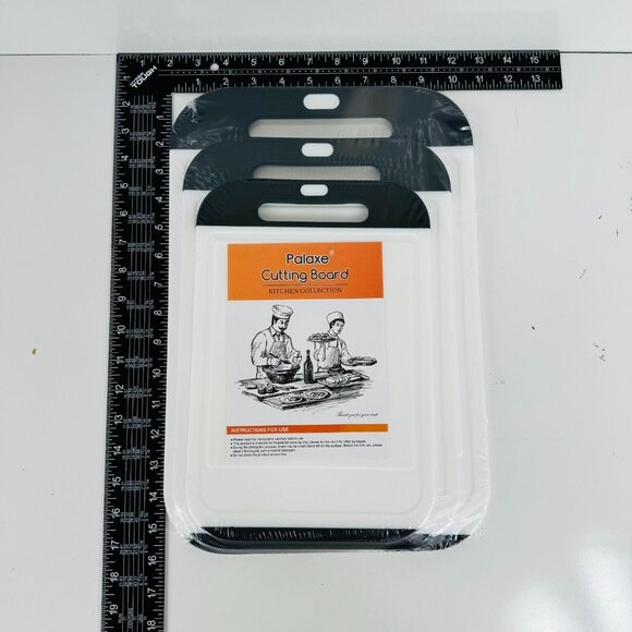 Palaxe Kitchen Chopping Board Set Of 3 BPA-Free Durable Dishwasher Safe - Picture 6 of 6